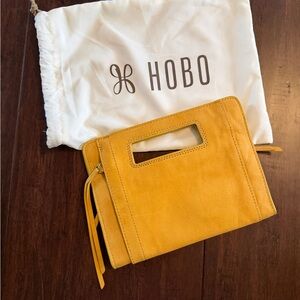 HOBO Mustard Yellow Leather Handbag